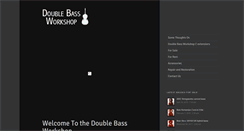 Desktop Screenshot of doublebassworkshop.com